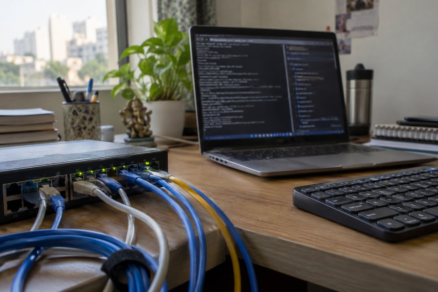 Ethical Hacking learning scene